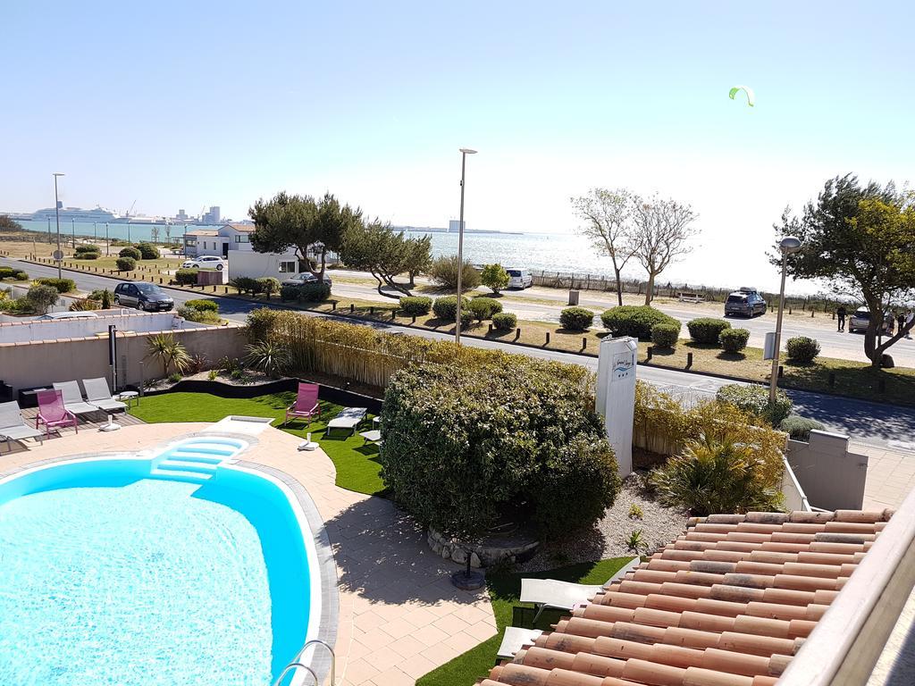 Hotel Restaurant Le Grand Large - Face A La Plage - Ile De Re 里维多瓦海滩 外观 照片